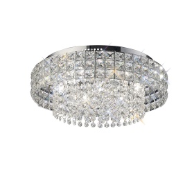 Edison Crystal Ceiling Lights Diyas Flush Crystal Fittings Edison Crystal Ceiling Lights Diyas Flush Crystal Fittings